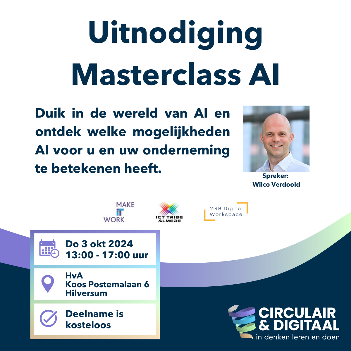 uitnodiging masterclass ai 3 okt 2024